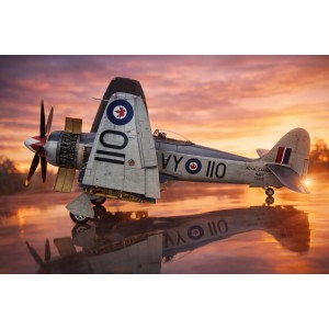 Real to Replica Red Series - No. 16 Hawker Sea Fury